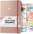 Clever Fox Self-Care Journal – Daily Reflection Notebook – Mental Health & Personal Development Planner, Meditation & Mood Log, A5 (Rose Gold)